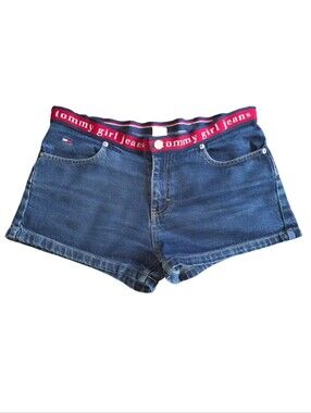VTG Y2K Mini Shorts Tommy Jeans Size 7